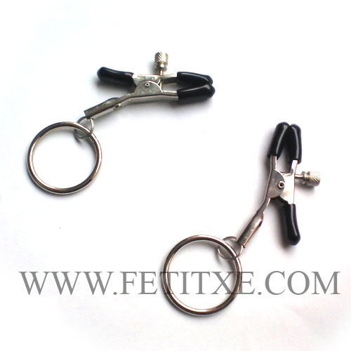 PINZAS CON ANILLO BONDAGE 8504 PINZAS CON ANILLO BONDAGE 8504